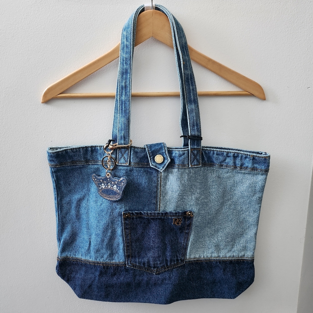 DG2 by Diane Gilman Blue Denim Tote